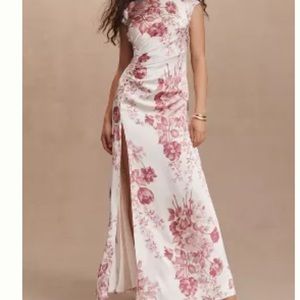 REFORMATION BIRCH SILK DRESS